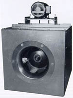 Square inline fan, blower, ventilator: Canadian Blower