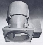 Tubeaxial roof exhaust fans and ventilators.
